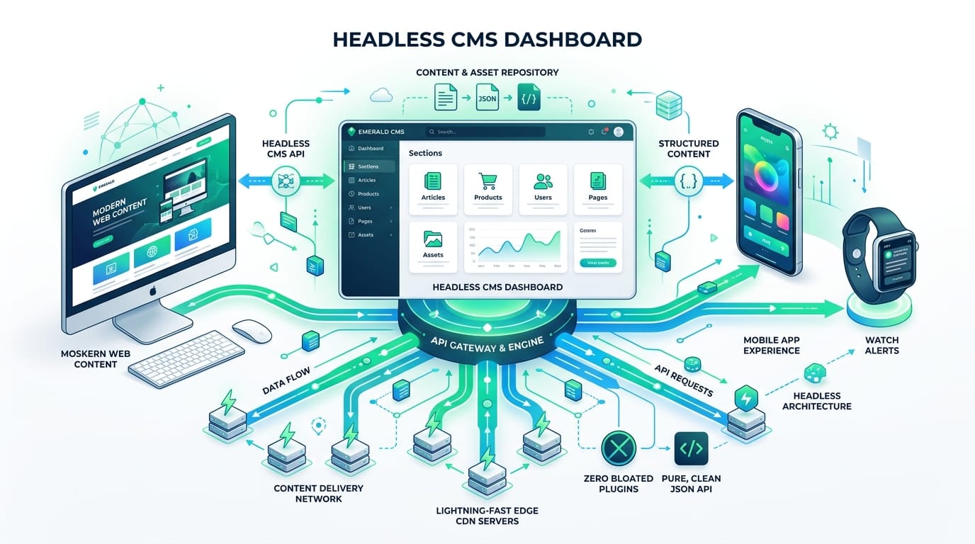 CMS Kya Hota Hai? Headless CMS vs Traditional CMS: The Definitive Business Guide to High-Speed Content Management