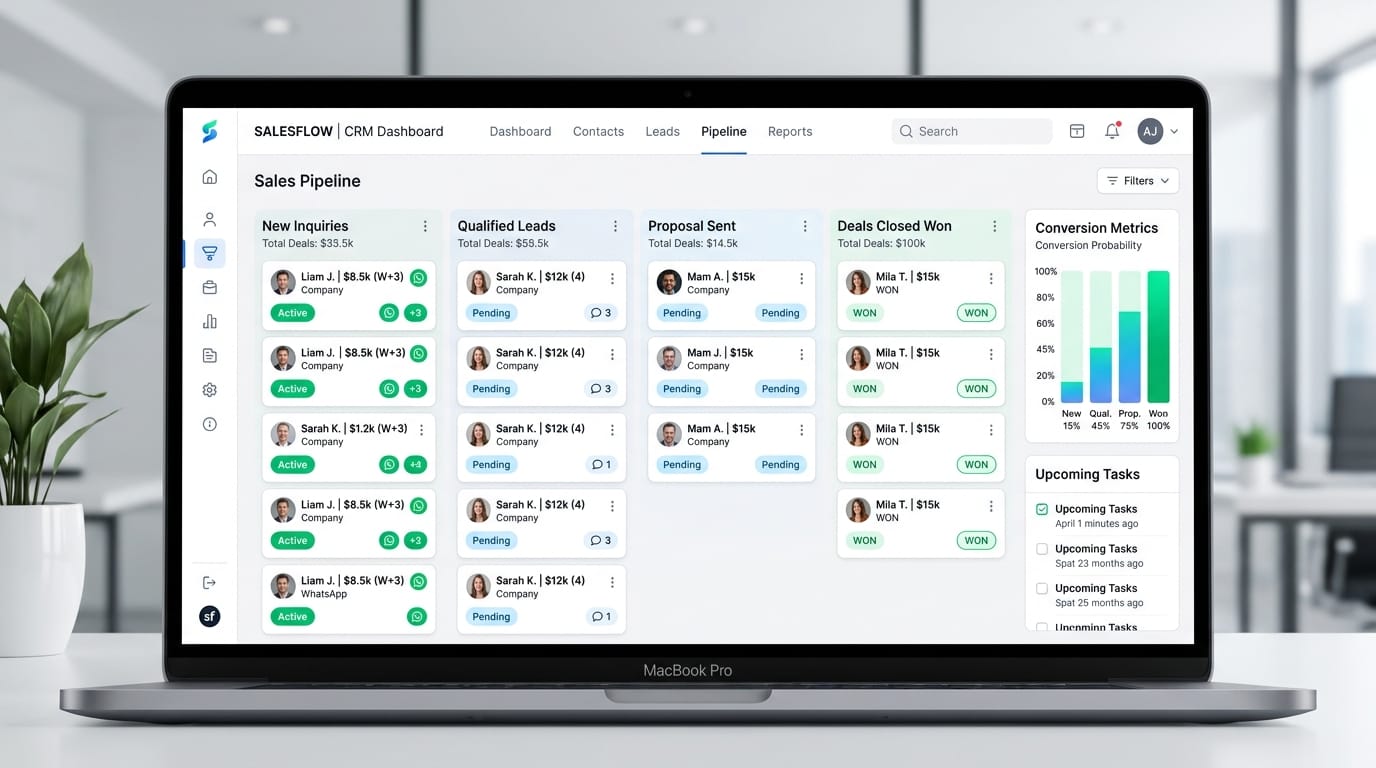 CRM Kya Hota Hai? How Custom CRM Software Automates Sales Pipelines & Recovers 70% of Lost Customer Leads