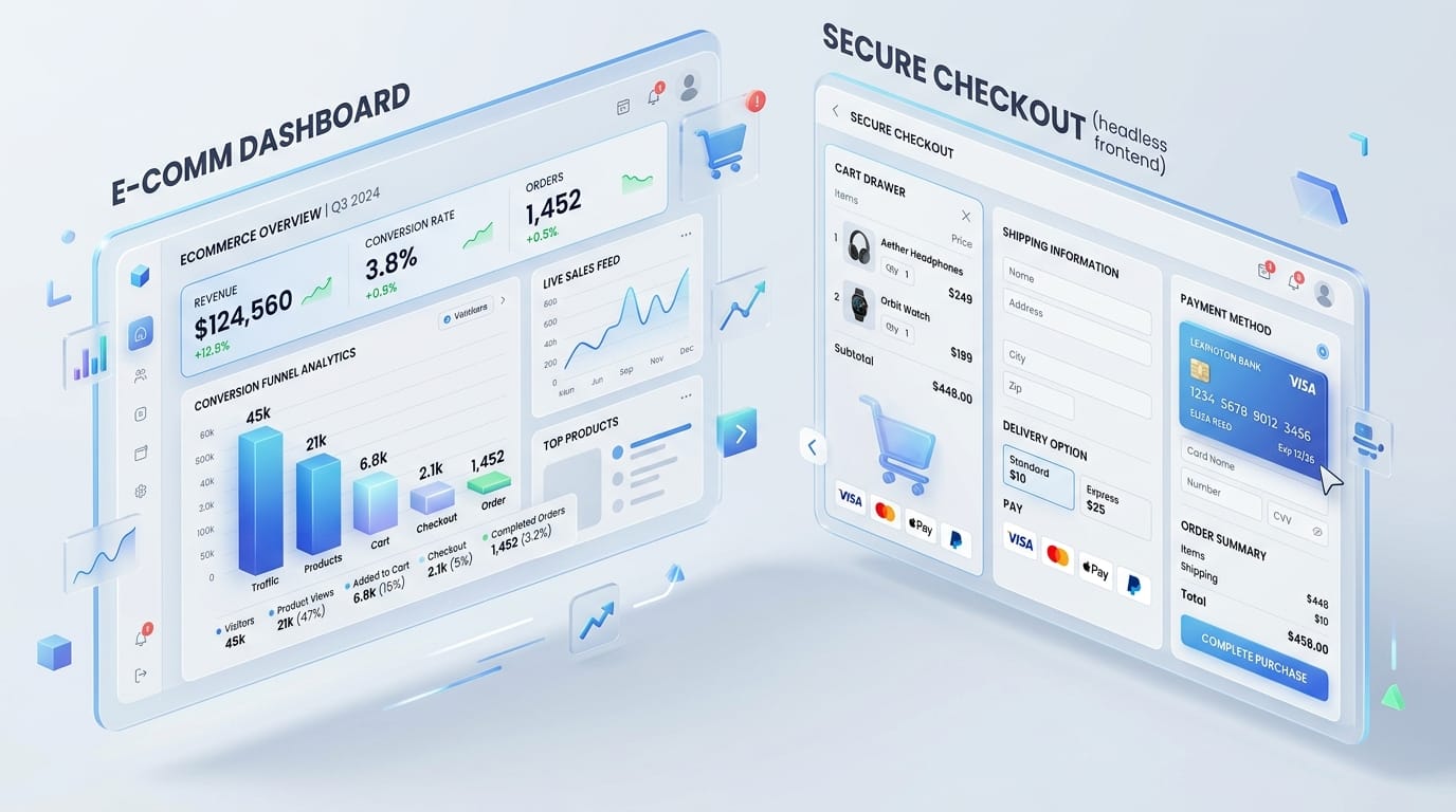Headless E-Commerce Architecture: Custom React Storefronts with Sub-Second Checkout Velocity