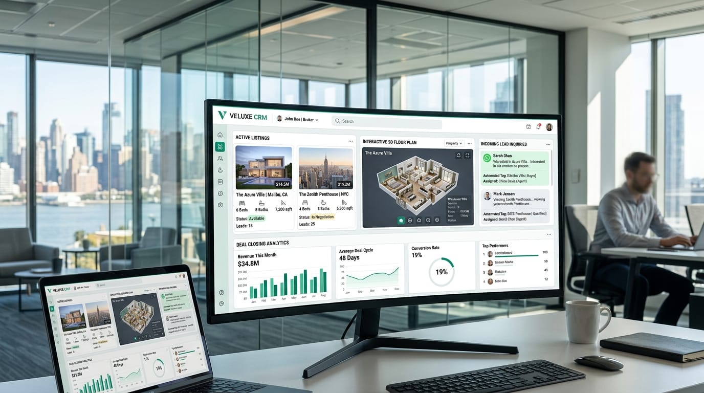 Building High-Velocity Real Estate CRMs: Sub-60-Second Lead Routing & WhatsApp Automation