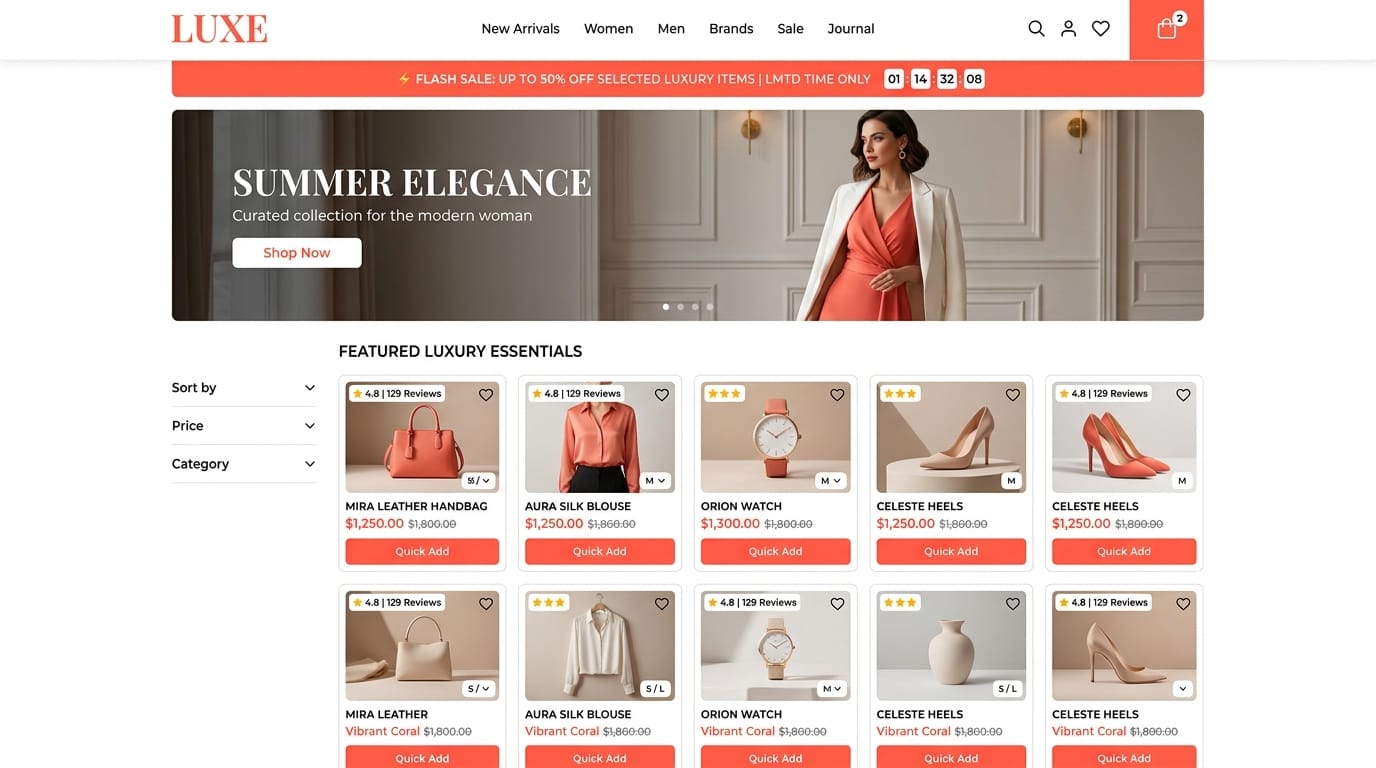 High-Volume E-Commerce