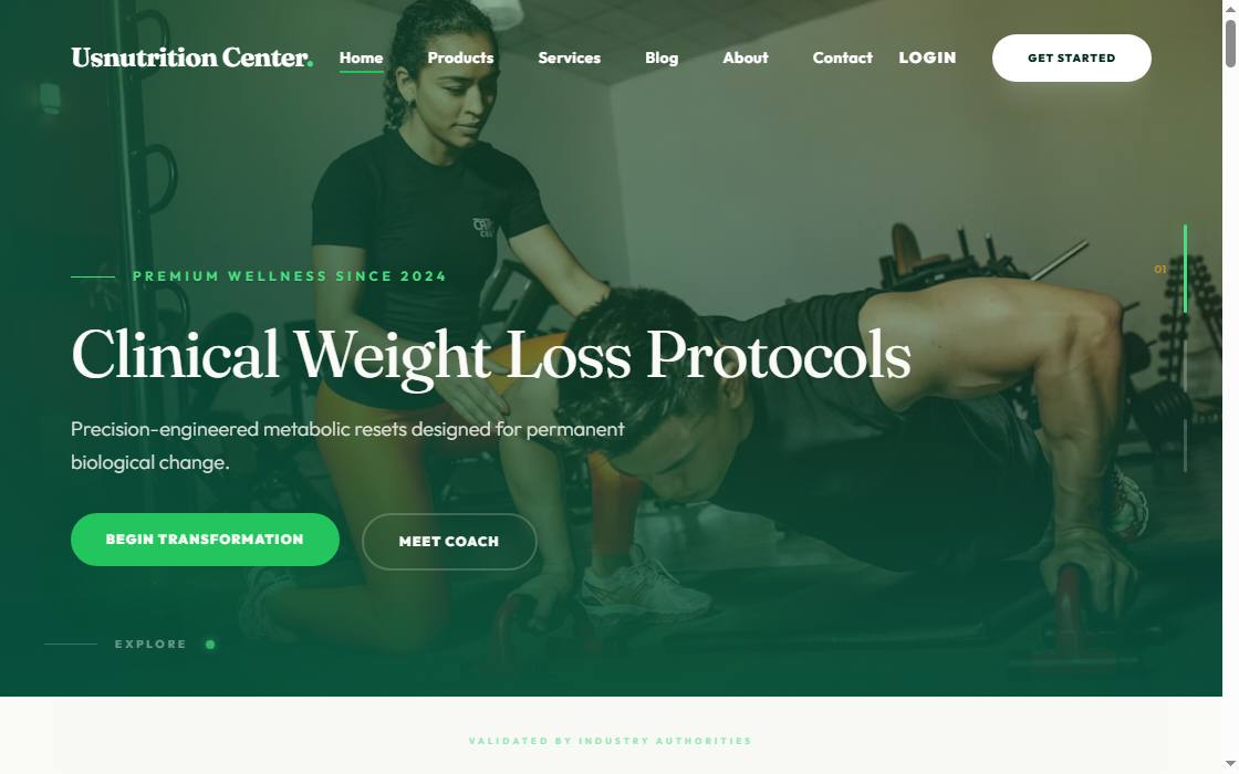 US Nutrition Center public project link